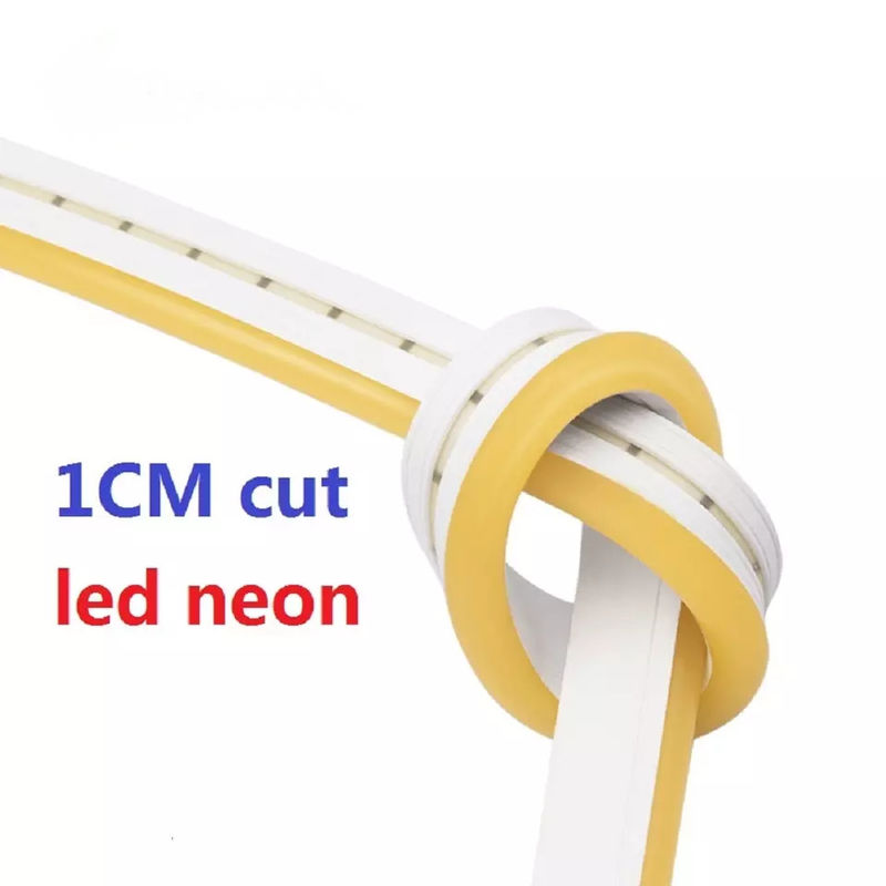 هنر دیوار مد نور نئون تزئینات سیلیکون انعطاف پذیر 12v 24v 360 درجه چراغ شب LED نور نئون برای خانه جشن نور نئون