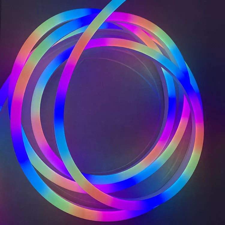 هنر دیوار مد نور نئون تزئینات سیلیکون انعطاف پذیر 12v 24v 360 درجه چراغ شب LED نور نئون برای خانه جشن نور نئون