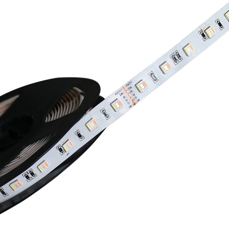 Holiday Light DC 24V 5050 LED Strip 12mm RGBCW RGBW RGBCCT 5 In 1 Waterproof 12V SMD