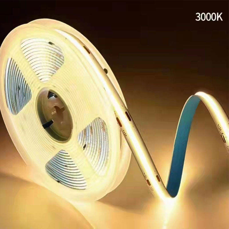 COB LED Strip 320leds 2024 فروش داغ قابل قطع 12VDC CRI90 3000K 2700K 4000K 6000K COB نوار LED برای اتاق نشیمن