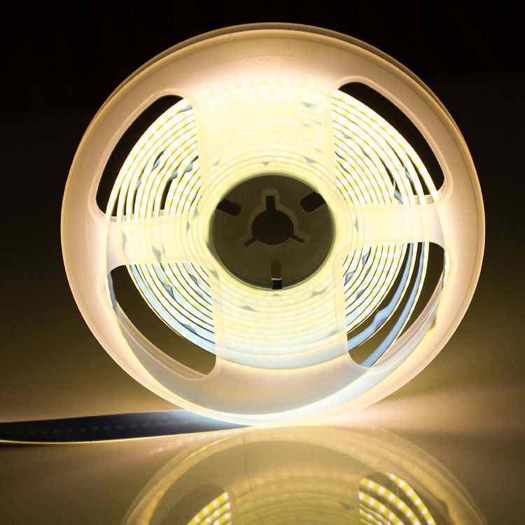 COB LED Strip 320leds 2024 فروش داغ قابل قطع 12VDC CRI90 3000K 2700K 4000K 6000K COB نوار LED برای اتاق نشیمن