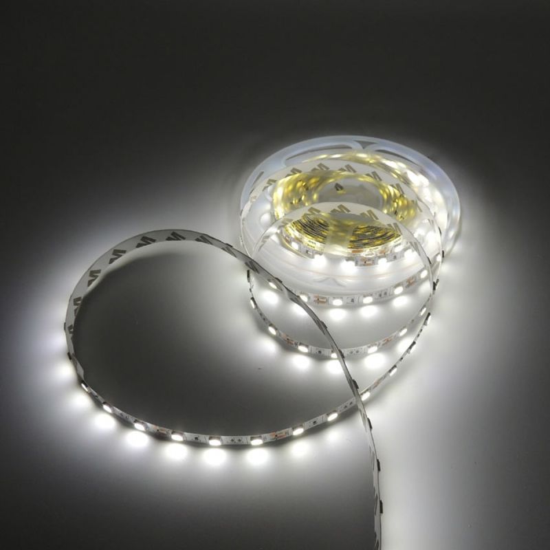 5m/roll SMD2835 نوار LED انعطاف پذیر 120LEDs مستقیم کارخانه کیفیت خوب 8mm PCB IP20 دکوراسیون داخلی