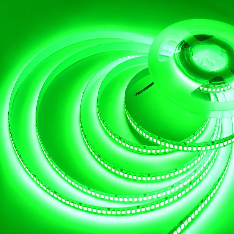 24 ولت روشنایی بالا 240LEDS SMD 2835 LED Strip Light 1200LEDs 16.4Ft رنگ های ضد آب قرمز سبز آبی نارنجی برای KTV