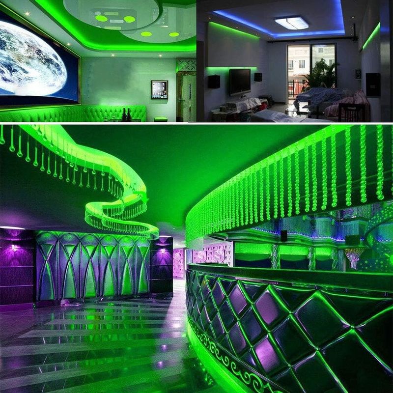 24 ولت روشنایی بالا 240LEDS SMD 2835 LED Strip Light 1200LEDs 16.4Ft رنگ های ضد آب قرمز سبز آبی نارنجی برای KTV