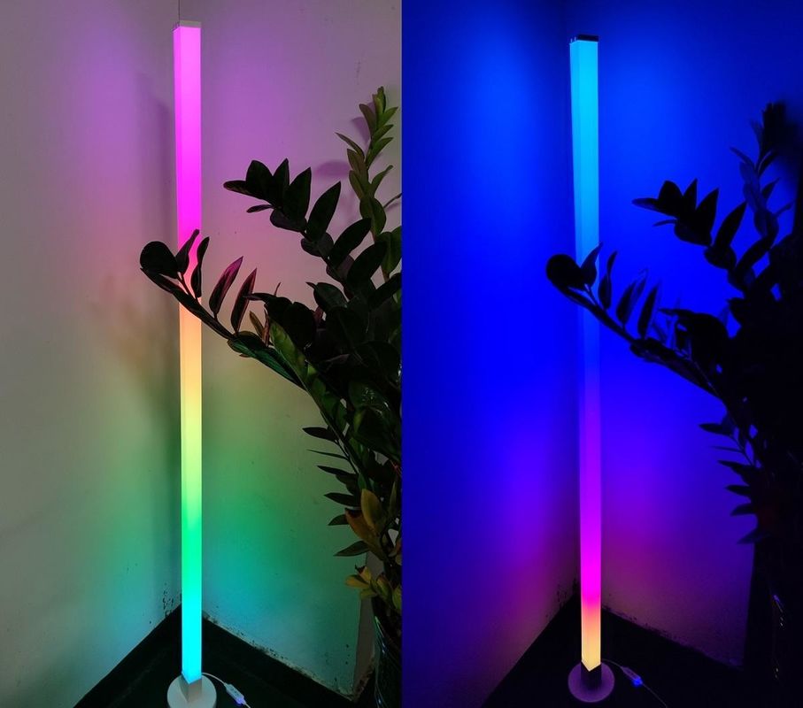 طراحی جدید چراغ زاویه ی کف LED چراغ محیطی استوانه ای صرفه جویی در انرژی