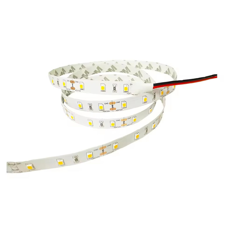 60leds/m 2835 LED Strip Light 5m/Roll 20-22LM 120° زاویه پرتو 2700 4000k 6000K راه حل روشنایی داخلی برای خانه