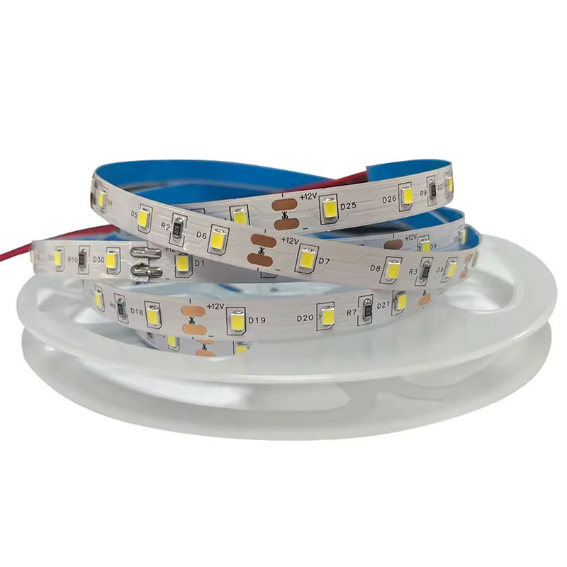 60leds/m 2835 LED Strip Light 5m/Roll 20-22LM 120° زاویه پرتو 2700 4000k 6000K راه حل روشنایی داخلی برای خانه