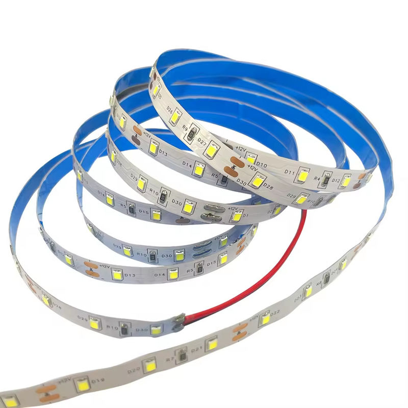 60leds/m 2835 LED Strip Light 5m/Roll 20-22LM 120° زاویه پرتو 2700 4000k 6000K راه حل روشنایی داخلی برای خانه