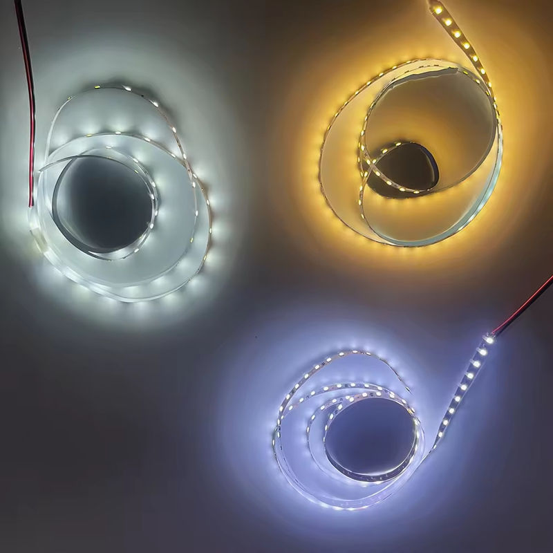 60leds/m 2835 LED Strip Light 5m/Roll 20-22LM 120° زاویه پرتو 2700 4000k 6000K راه حل روشنایی داخلی برای خانه
