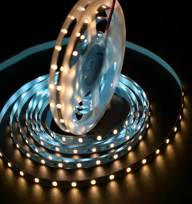 فروش کارخانه دو رنگ CCT LED strip light 24v دمای رنگ تنظیم پذیر 120led 12v light 2835 led strip Decoration