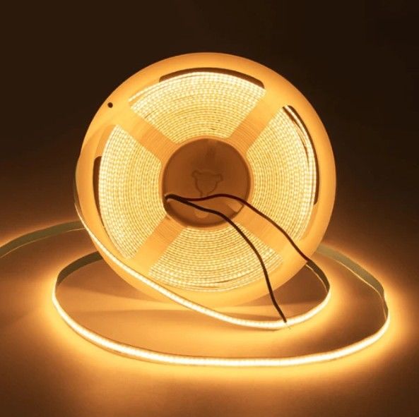 IP20 قابل تنظیم 320LEDS 90Ra COB LED Strip 10W/M برای روشنایی داخلی