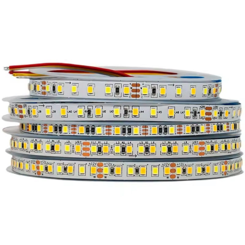 2835 120Leds 8W / M CRI80 نوار LED انعطاف پذیر 5M / 10M طول برای تزئینات کریسمس خانگی