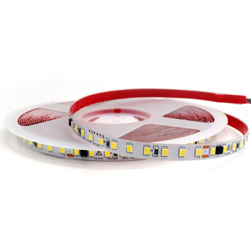2835 120Leds 8W / M CRI80 نوار LED انعطاف پذیر 5M / 10M طول برای تزئینات کریسمس خانگی