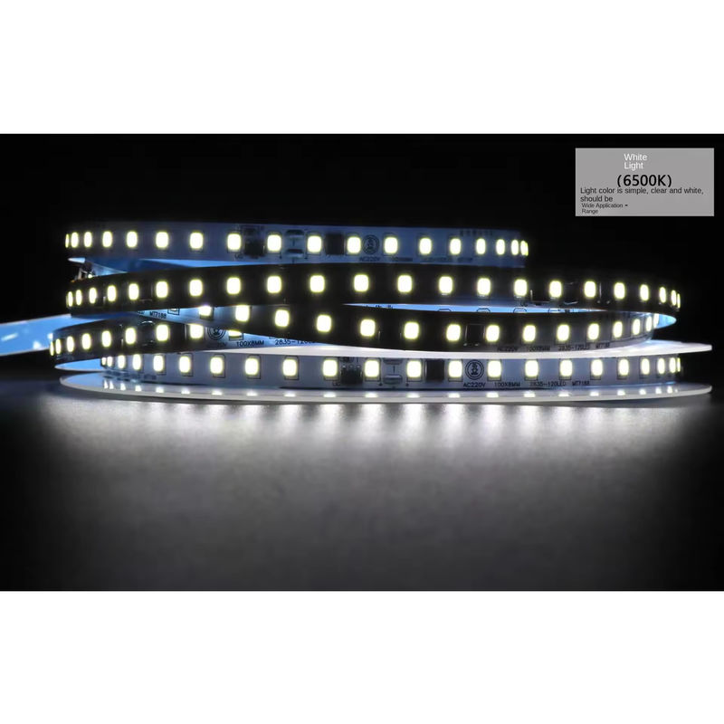 2835 120Leds 8W / M CRI80 نوار LED انعطاف پذیر 5M / 10M طول برای تزئینات کریسمس خانگی