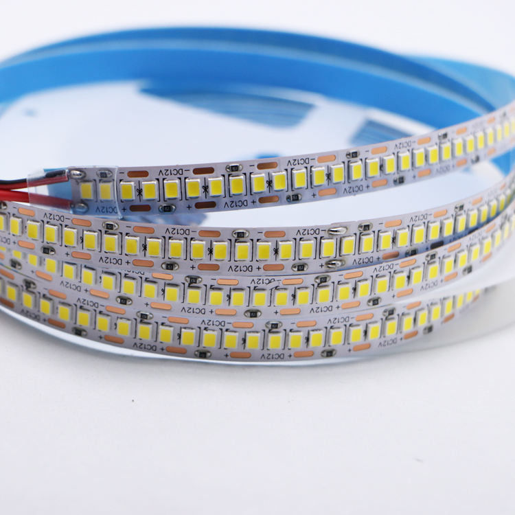 5M LED Strip Light PCB سفید 2835 چیپ IP20 80Ra 12V 24V چراغ های نوار LED