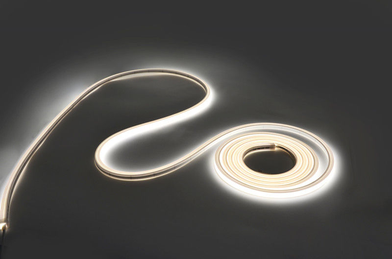 چراغ LED نیون سیلیکونی سفید گرم 2700K با رنگ 12W / m و نرخ ضد آب IP68