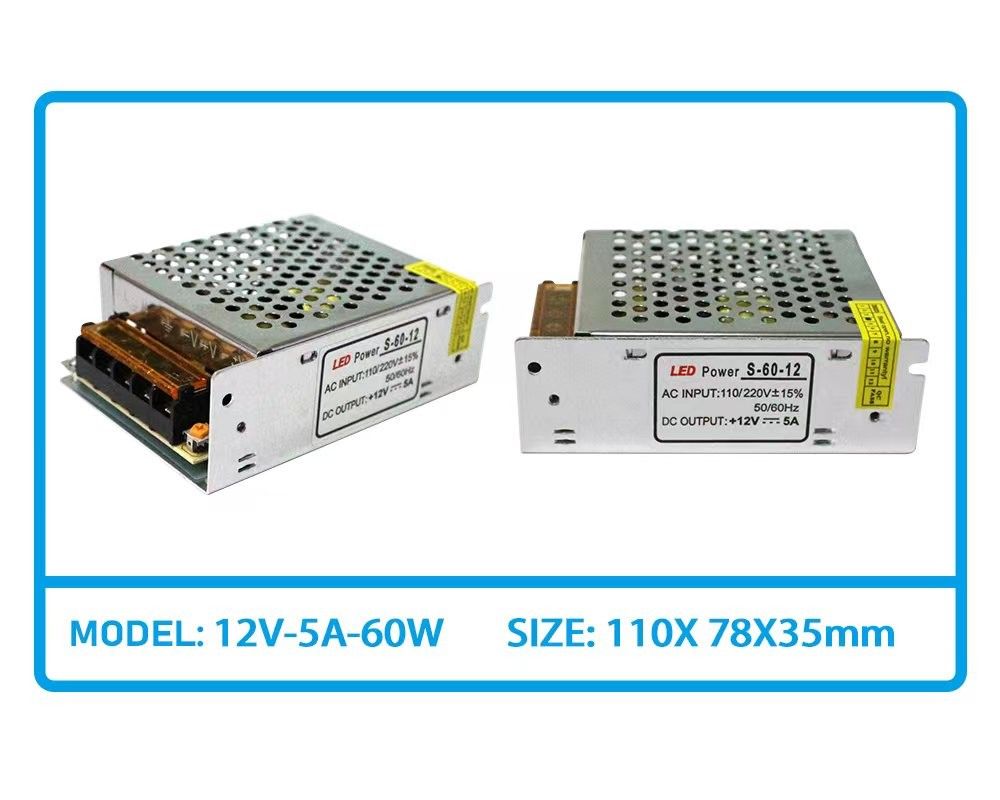 OEM ODM 12V 24V منبع برق LED AC TO DC منبع برق سوئیچینگ