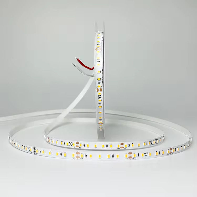 CRI بالا 98 طیف کامل طول عمر 120leds / M Dc24v 10mm 120led Smd 2835 دکوراسیون داخلی چراغ نوار LED