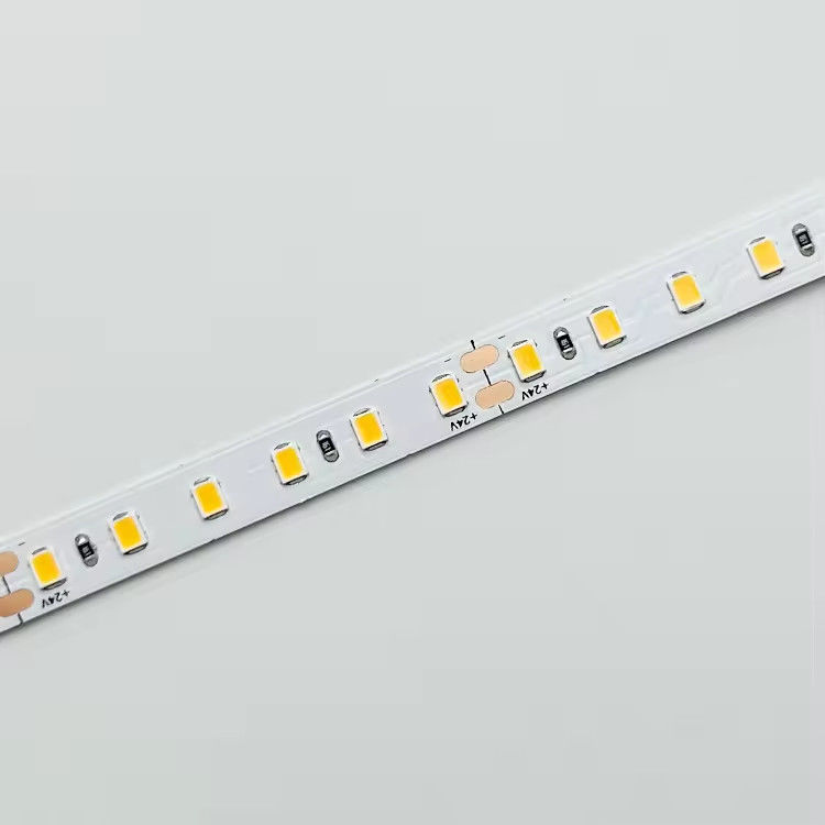 CRI بالا 98 طیف کامل طول عمر 120leds / M Dc24v 10mm 120led Smd 2835 دکوراسیون داخلی چراغ نوار LED