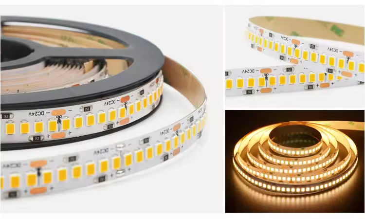 طیف کامل 2835 نوار انعطاف پذیر LED CRI>95 CRI>97 120 leds / m SDCM <3 R1-R15 همه بیش از 90 است