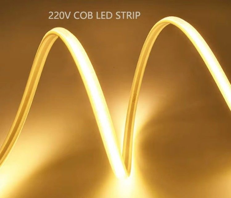 COB 288برقی بالا ولتاژ داخلی و خارجی انعطاف پذیر COB LED نوار نور 110V 220V