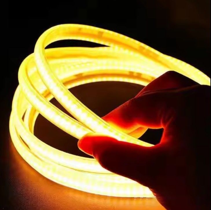 ولتاژ بالا COB چراغ نوار LED در فضای باز ضد آب کارخانه قیمت عمده فروشی