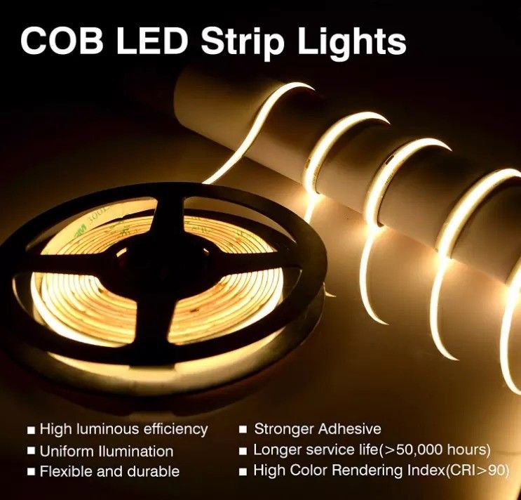 تزئینات داخلی / خارجی پروفایل ضد آب نور COB نوار LED با کنترل سنسور