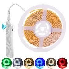 COB LED Strip Light 240d/m 90LM 80Ra 10W/M 220V برای سفارشی سازی نورپردازی خانه کامل