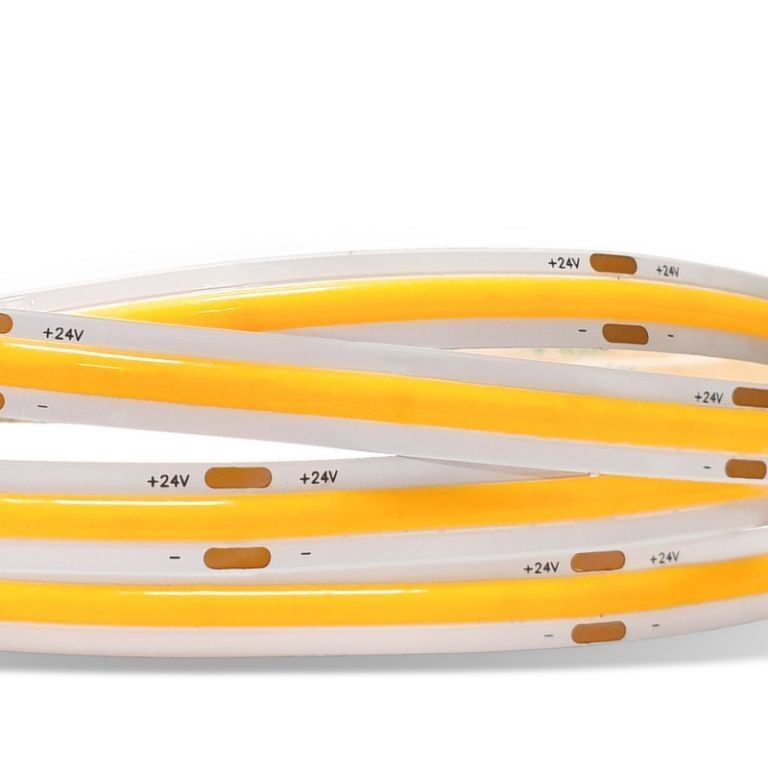 تزئینات داخلی و خارجی COB 320 480 CRI90 3 سال نوار نئون LED طول برش 1 سانتی متر