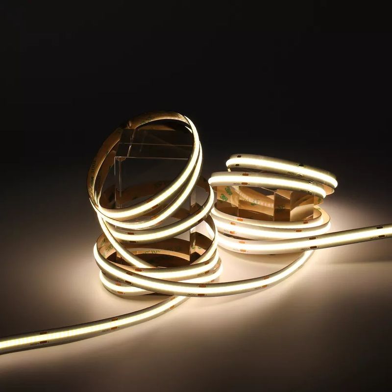 تزئینات داخلی و خارجی COB 320 480 CRI90 3 سال نوار نئون LED طول برش 1 سانتی متر