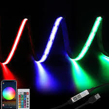 12v / 24V 8mm 90Ra 320d fob پروفایل آلومینیوم COB نوار LED برای تزئین