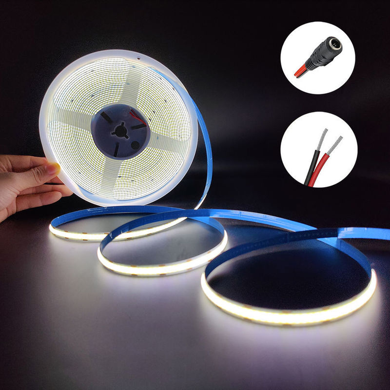 نوار LED COB ولتاژ پایین برای تزئینات داخلی و وزن 0.2 کیلوگرم محصول