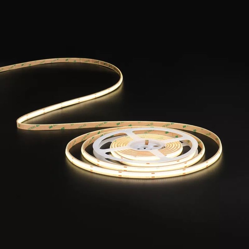 نوار LED COB ولتاژ پایین برای تزئینات داخلی و وزن 0.2 کیلوگرم محصول