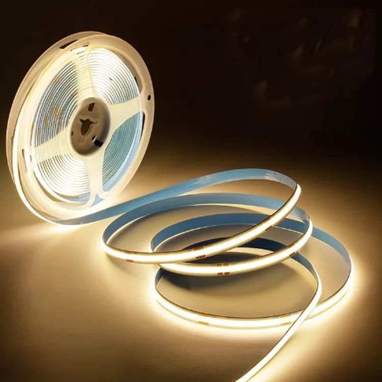 8mm Led Cob Strip 24v Light Strip Usb TV Backlight Flex 12v Ultra Thin Small Cob Led Strip Light چراغ های زیرنور تلویزیون فلیکس 12v Ultra Thin Small Cob LED Strip Light