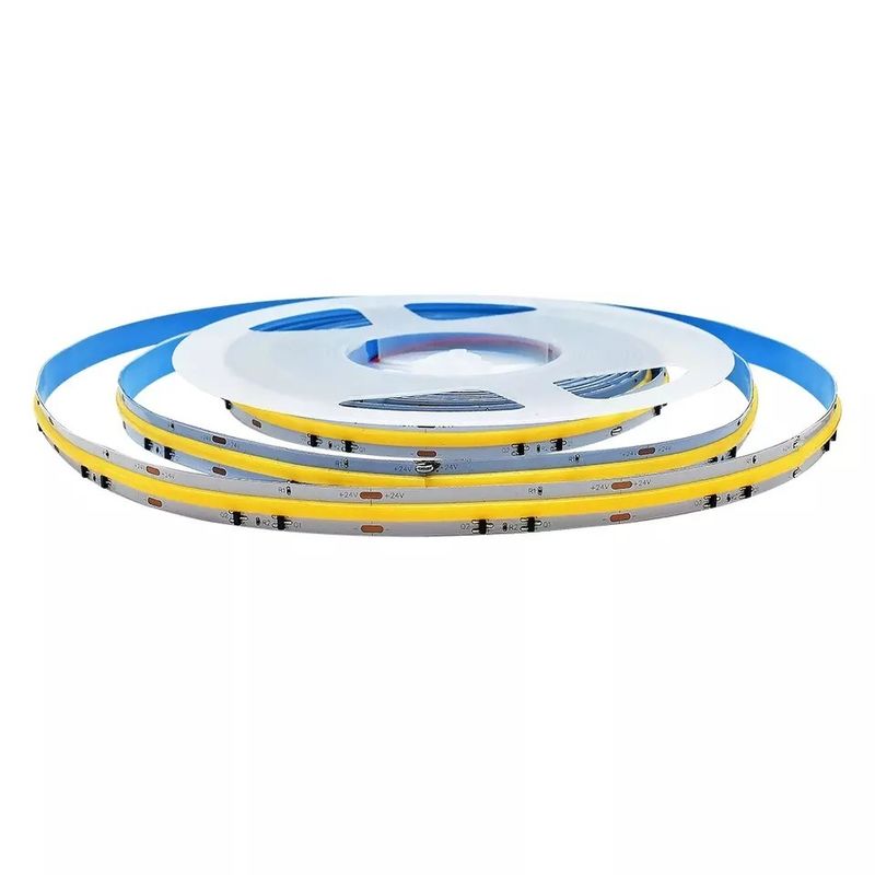 12W ضد آب IP20 COB 480 LED 12V 8mm 10mm LED Strip Light برای تزئینات باغ