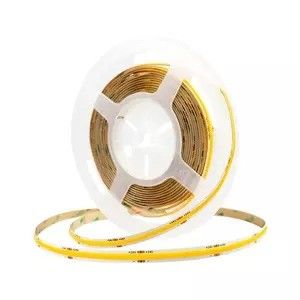 ضد آب COB 252leds CRI90 12V 24V Dimmable تزئینات داخلی و خارجی 5M نوار LED انعطاف پذیر
