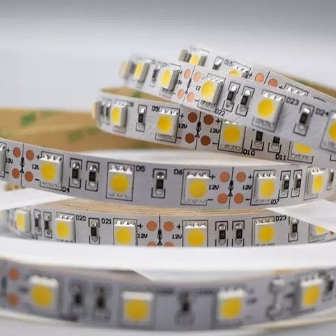 12 ولت 12 ولت 24 ولت 10 میلی متری 60 لامپ Rgb 5050 Smd لامپ نوار انعطاف پذیر LED با و چند رنگ