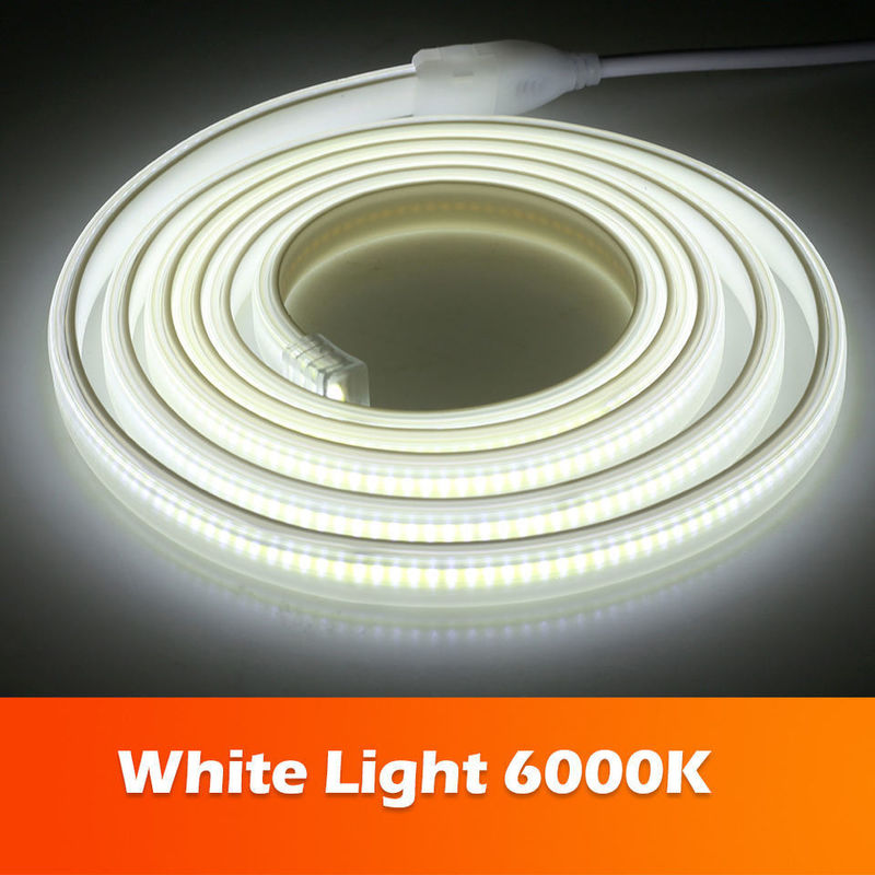 220v 280LEDs / m سفید / سفید گرم / سفید خنثی COB نوار LED CE RoHS 100m 50m ولتاژ بالا