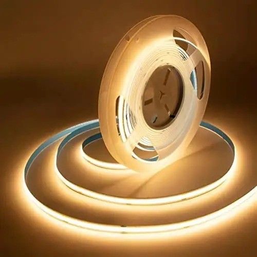 لامپ 90lm / w کارایی روشنایی هوشمند COB LED Strip 12V 24V 5M 252leds برای تبلیغات