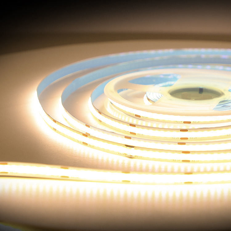 نوار LED COB با 60000 ساعت عمر کار DC12V/24V CRI90 320LEDs / m 110lm / W