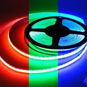نوار LED COB با 60000 ساعت عمر کار DC12V/24V CRI90 320LEDs / m 110lm / W