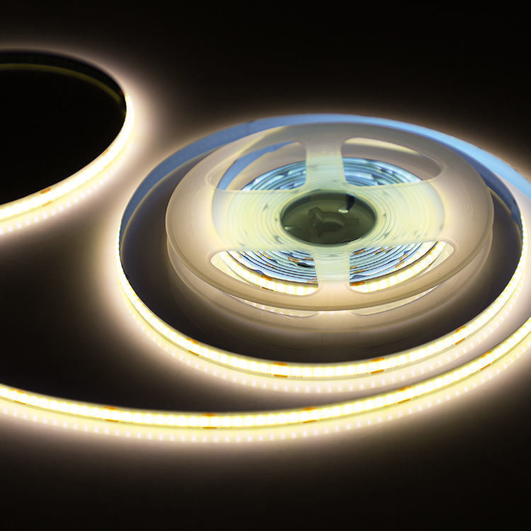 نوار چوبی لچک دار نوار روشنایی LED تراکم بالا بدون مناطق سیاه 24V 12V 5V CRI Ra 90
