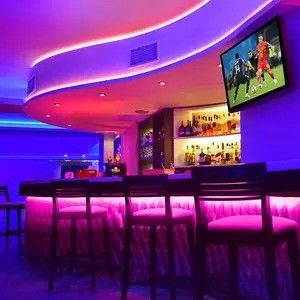 لامپ جریان نور lm 1000 24V 576leds / متر RGB COB LED نوار نور نرم مستقیم خوب