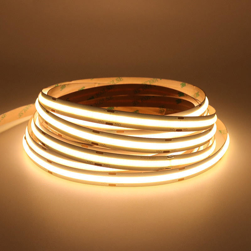 طراحی نورپردازی و مدارهای COB LED Strip Light 5m در هر رول 12v 24v 480Leds 3 90Ra