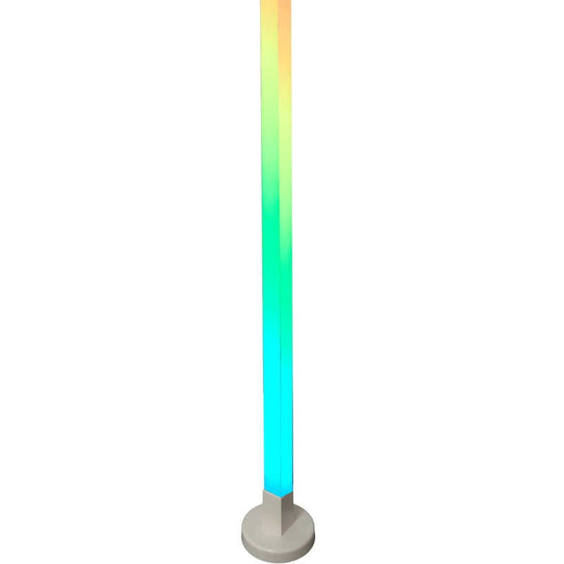 رنگ سایه سفید نور پایه مدرن چراغ های کف LED RGB چراغ های کف مدرن نوع آیتم
