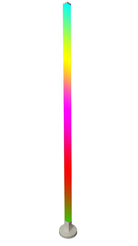 رنگ سایه سفید نور پایه مدرن چراغ های کف LED RGB چراغ های کف مدرن نوع آیتم