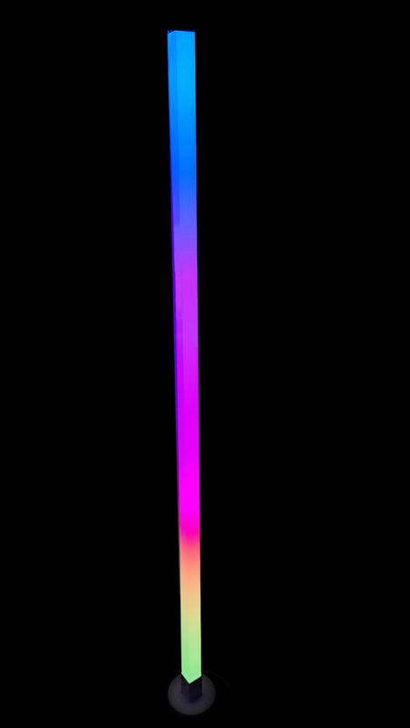 رنگ سایه سفید نور پایه مدرن چراغ های کف LED RGB چراغ های کف مدرن نوع آیتم