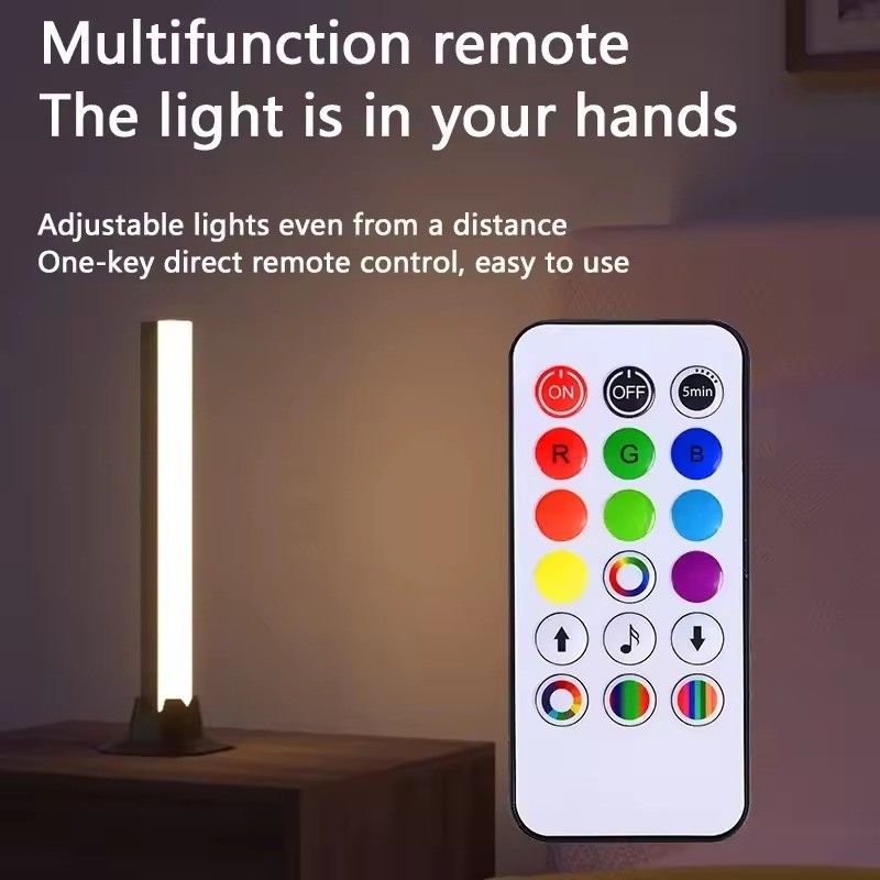 DIY HONGTOP APP Control RGBIC لامپ کف رنگارنگ برای دکوراسیون اتاق خواب 25cm 30cm 5V