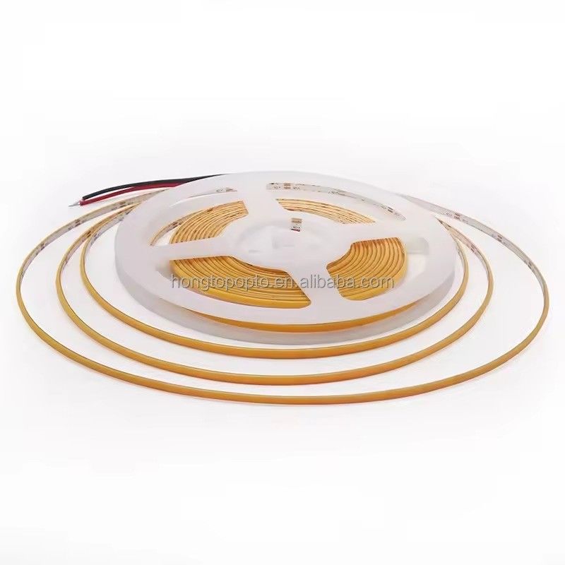 چراغ نوار LED CRI بالا 3mm Ultra Thin COB LED Strips 12V 24V RA 90 Free Cuttable