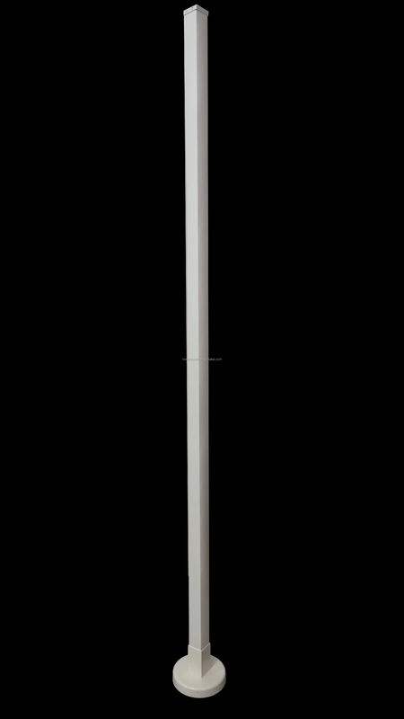 چراغ گوشه ای LED تغییر رنگ RGB برای روشنایی کف تزئینی 35 * 35 * 1500mm